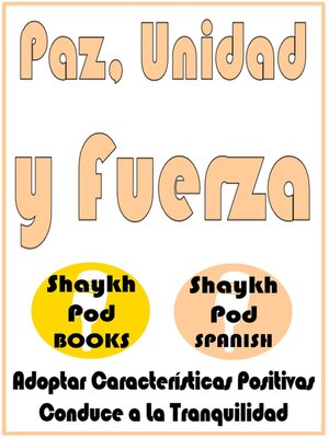 cover image of Paz, Unidad y Fuerza
